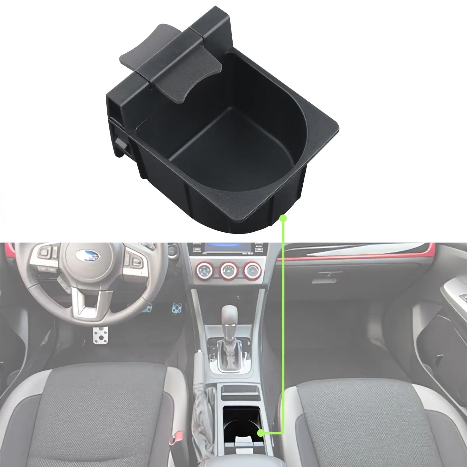 

66155AG010 подходит для подстаканника для воды Subaru Forester, центральный подлокотник 66155AG100JC