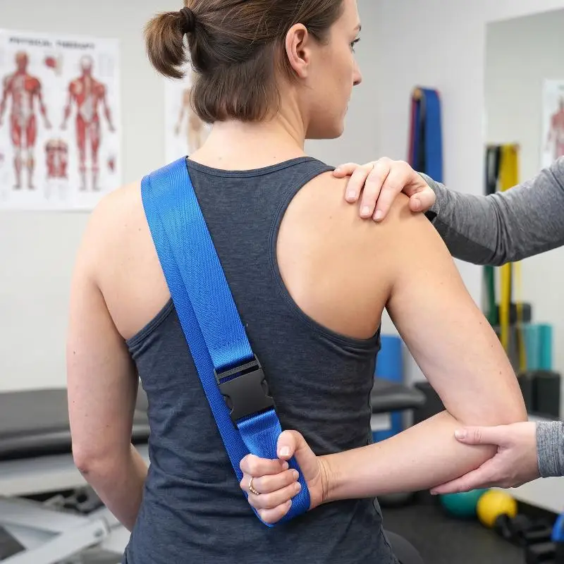 1 Stück dynamischer Gelenk-Mobilisierungsriemen für Massage, manuelle Therapie und orthopädische Rehabilitation. – Detail 6