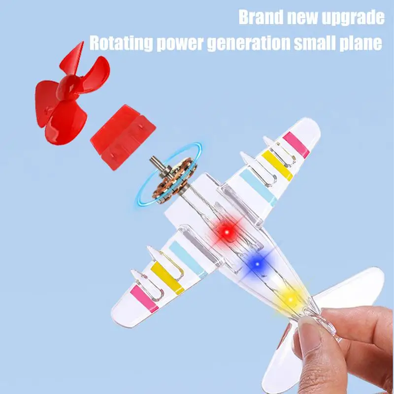 1 قطعة دراجة نارية جديدة المقود طائرة تعمل بالرياح مصباح ليد مقاوم للماء المروحة الزخرفية حلية الدراجات اكسسوارات