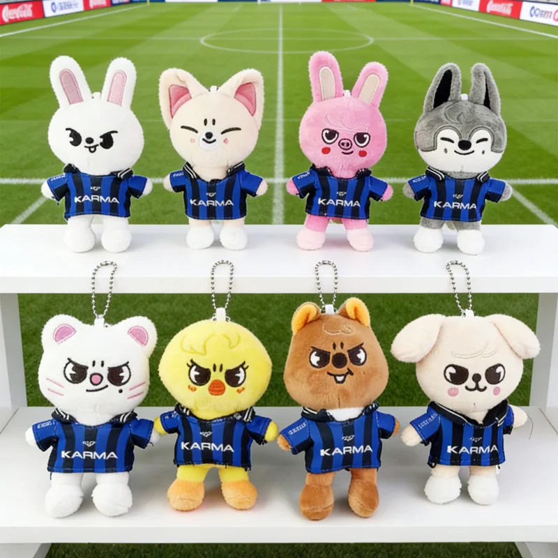 

New Stay Kids Celebrity KOPO Men's Club Fans Essential Keychain Pendant Gift Fang Can Li Longfu Felix KARMA SKZOO Dress up Baby