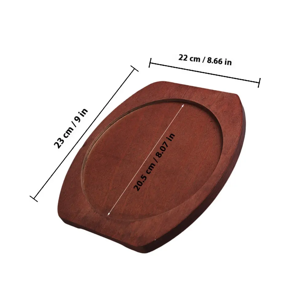 Heat Insulating Casserole Tray – Natural Wood Pot Mat for Hot Dishes, Kitchen Countertop Protector & Anti-Scalding Pad