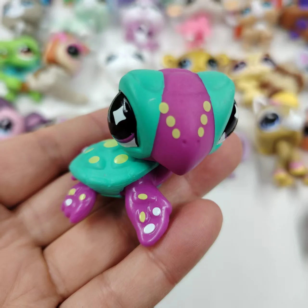 ألعاب الحيوانات الأليفة الأصلية LPS حيوان لطيف يمكن أن يهز رأس هريرة مجموعة ألعاب للفتيات هدية عيد الميلاد وأعياد الميلاد #5