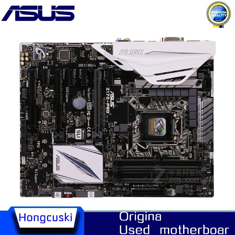 

Used For ASUS Z170-PRO LGA1151 ATX original motherboard Socket LGA1151 DDR4 64G Z170 Desktop Motherboard