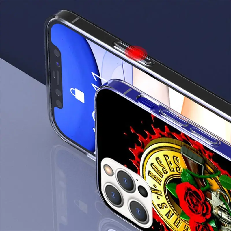 Guns N Roses Good Time Case Phone Cover for Apple iphone 16 15 14 13 12 Mini 11 Pro Max 16E X XS XR 7 Plus 8 + SE 2020 Trend Fun