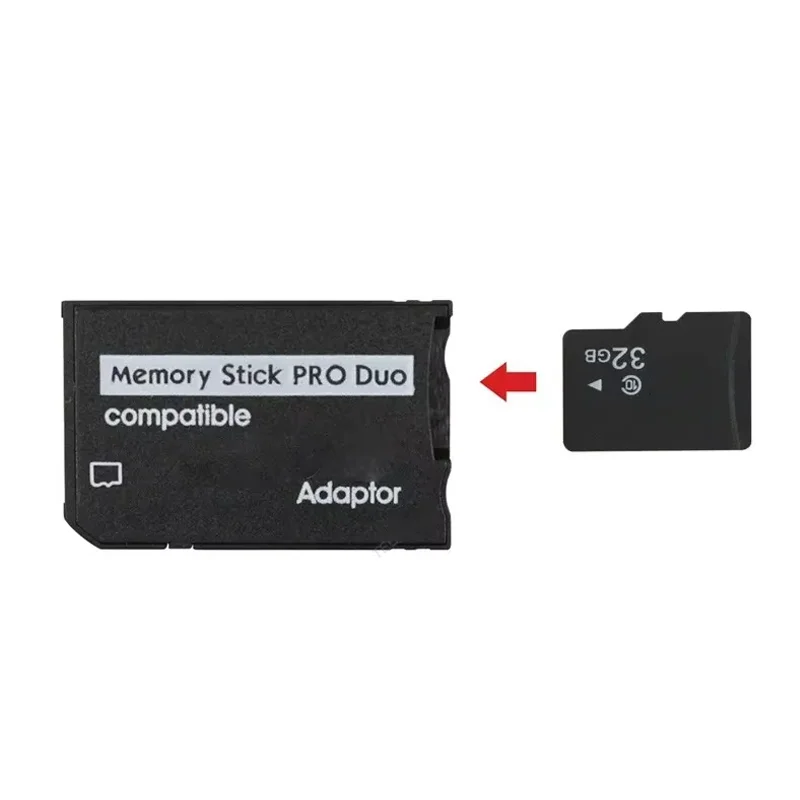 Memory Stick Pro Duo lector de tarjetas para PSP 1000 para PSP 2000 para PSP 3000 TF a convertidor adaptador de tarjeta MS