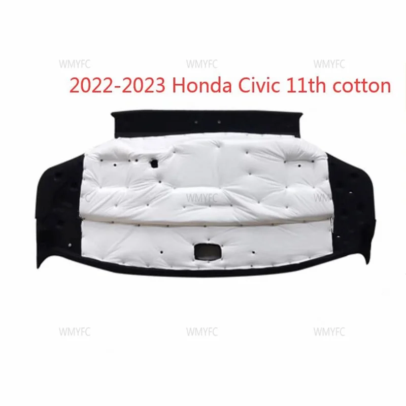 For 2016-2023 Honda Civic 10th and 11th trunk soundproofing cotton top insulation and shock-absorbing cotton of the trunk wmyfc