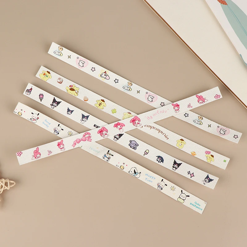 เทปกันรอยลายการ์ตูนซานริโอ 1 ชิ้น สำหรับป้องกันรอยขีดข่วนบนกรอบไม้แบดมินตันและไม้เทนนิส