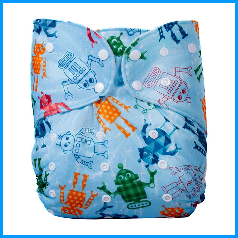 Washable Reusable Children Cloth Diaper Ecological Adjustable Real Pocket Nappy Fit 30-48KG 66lbs-105lbs