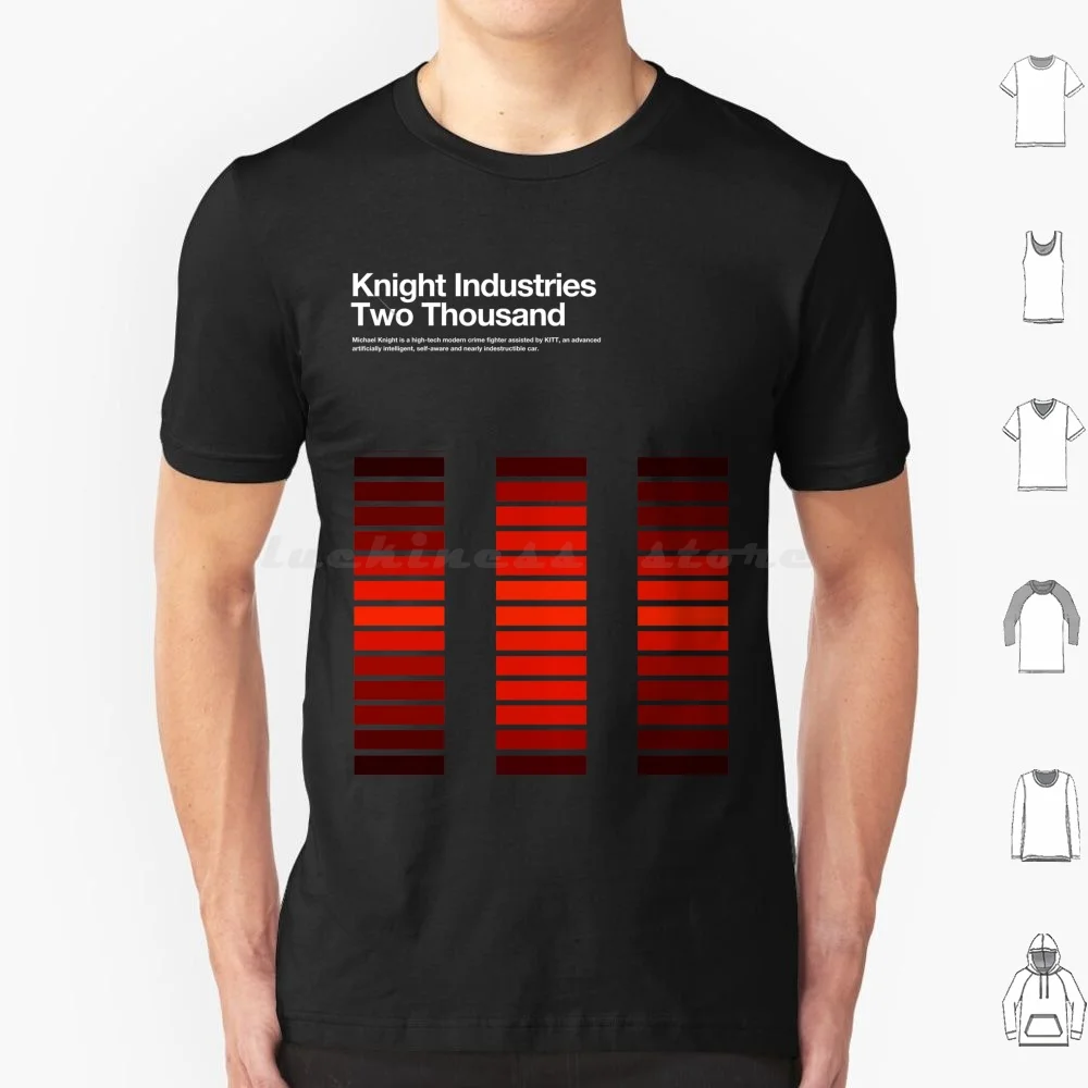 Knight Rider Kitt Knight Industries Two Thousand T Shirt Cotton Men Women DIY Print Knight Industries Kitt Karr Automated
