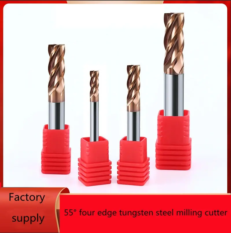 Milling Cutter Alloy Coating Tungsten Steel Tool Cnc Maching Hrc55Top Milling Cutter Kit Milling Machine Tools