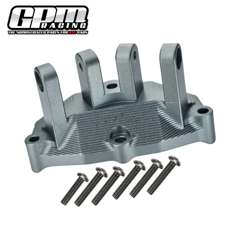 Montagem superior traseira da caixa de velocidades da liga GPM para links superiores da suspensão LOSI 1/10 Baja Rey