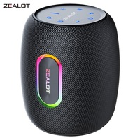 ZEALOT S64 Bluetooth Speaker 50W Bluetooth 5.2 Wireless Speakers With 360 degree Surround Sound, IPX6 Waterproof, 20H Playtime