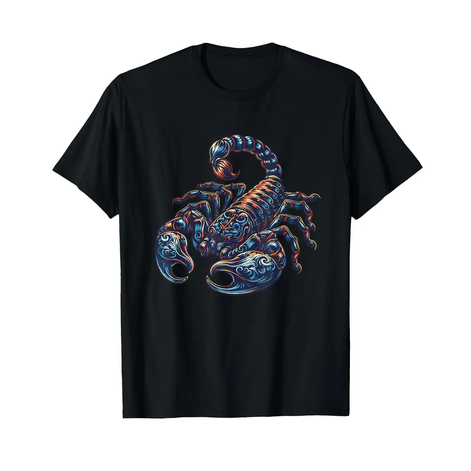 Scorpio zodiac sign astrology horoscope T shirt vintage Washed Casual Comfortable homme designer clothes Soft Stretched Stylish