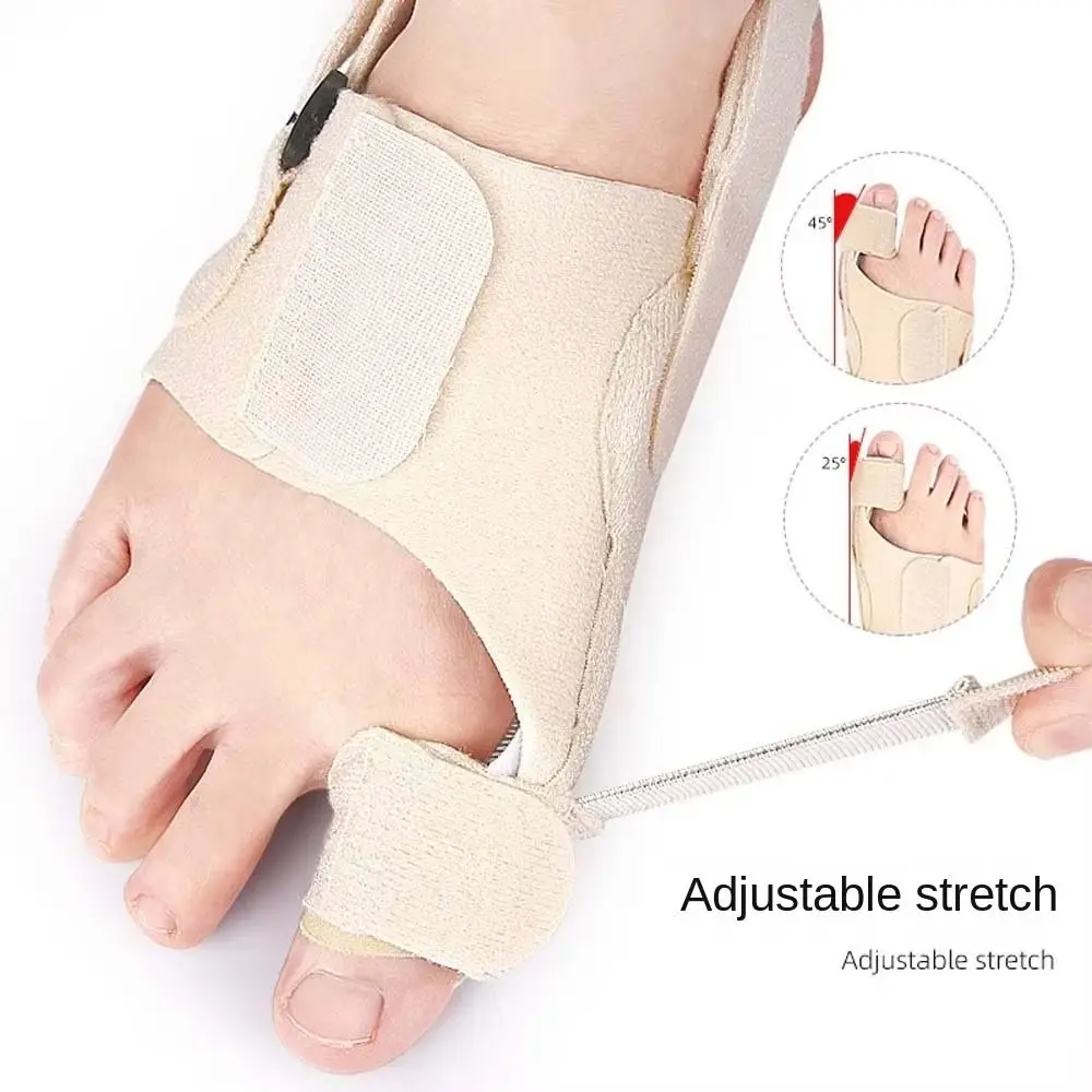 

Feet Valgus Corrector Toe Orthotics Brace Thumb Valgus Adjuster Foot Care Tools Toe Straighteners Black Bunion Protector