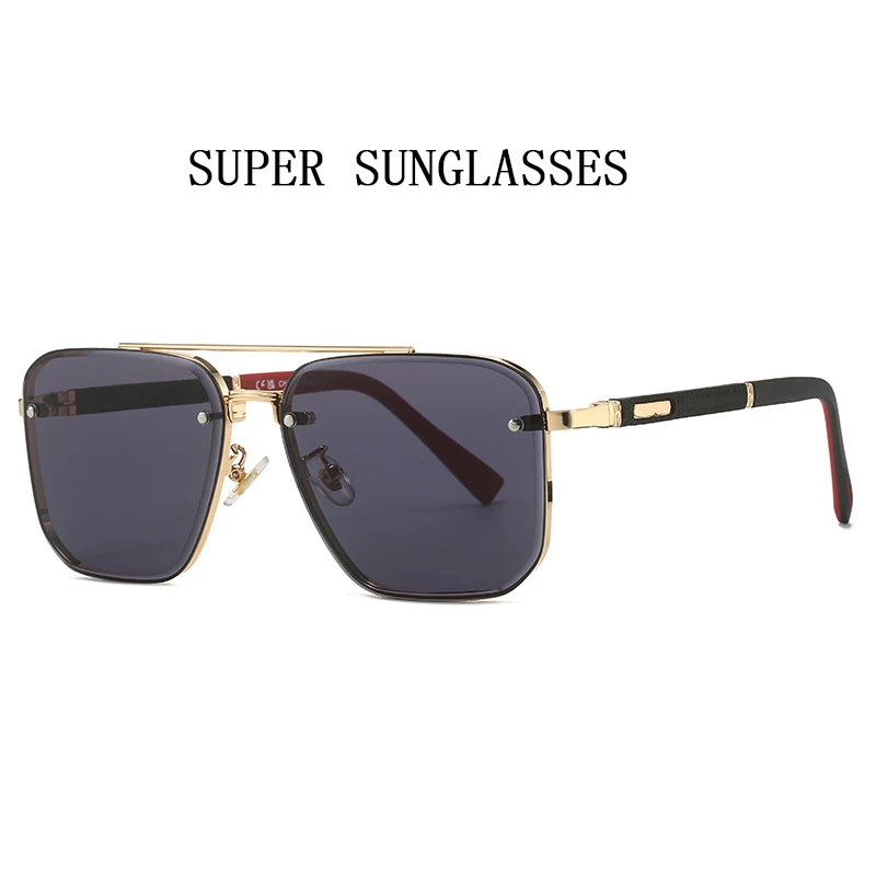 2023 Luxe Square Sunglasses For Men Vintage UV400 Sunglasses Women Trendy Fashion Sun Glasses Retro Gafas De Sol Hombre Lunette