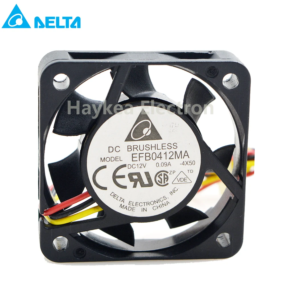 

For Delta EFB0412MA 4010 12V 0.09A 4CM Double ball bearing cooling fan 40X40X10MM