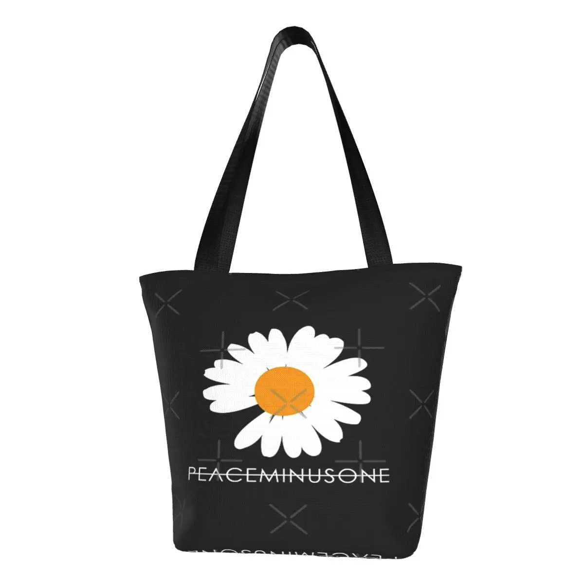 G DRAGON PMO DAISY Casual Shoulder Tote Shopping Bag Large Capacity Simple Generous For Fitness Halloween Gift