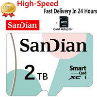 SANDIAN EXCERIA Micro TF SD Memory Card U1 2TB 1TB 128GB Class10 A1 TF Cards Formerly Toshiba For Phone Game Consoles