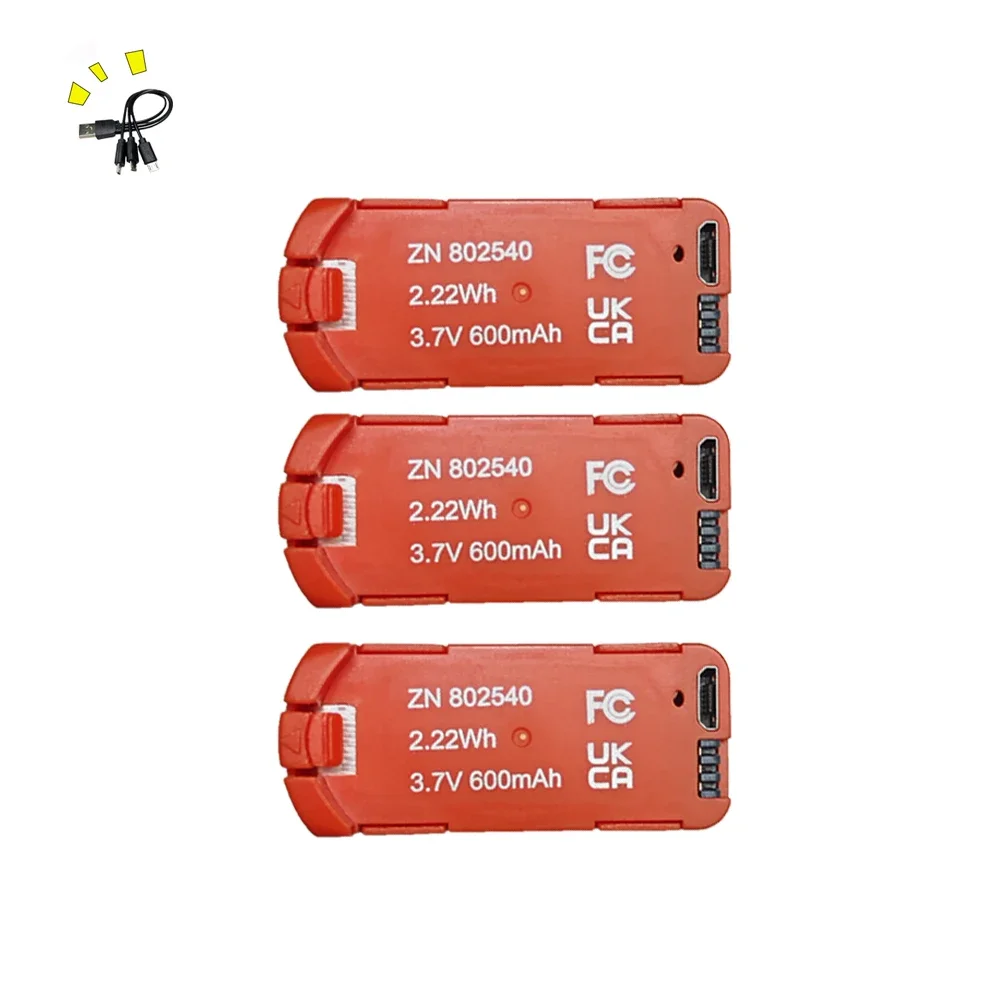 XD1 Mini Pro Drone Battery Original 3.7V 600MAh XD1 Mini Rechargeable Battery For XD1 Li-po Battery Packs Quadcopter Accessoires