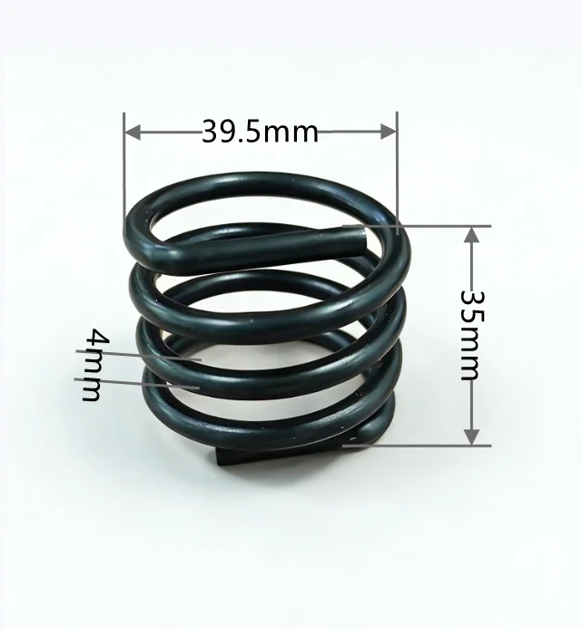 Wire Diameter 4mm/5mm Heavy Duty S5 Shock Absorbing Black Torsion Bracket Spring For Outdoor Land Surf Akateboard