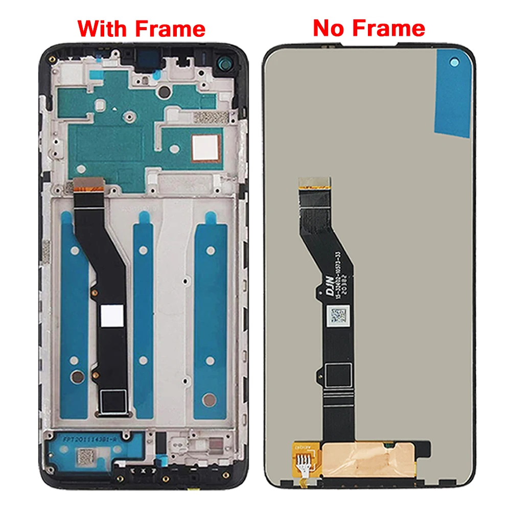 For Motorola MOTO G9 Plus XT2087-1 LCD Display Touchscreen Digitizer Assembly Replacement for G9 Plus NO Frame/With Frame