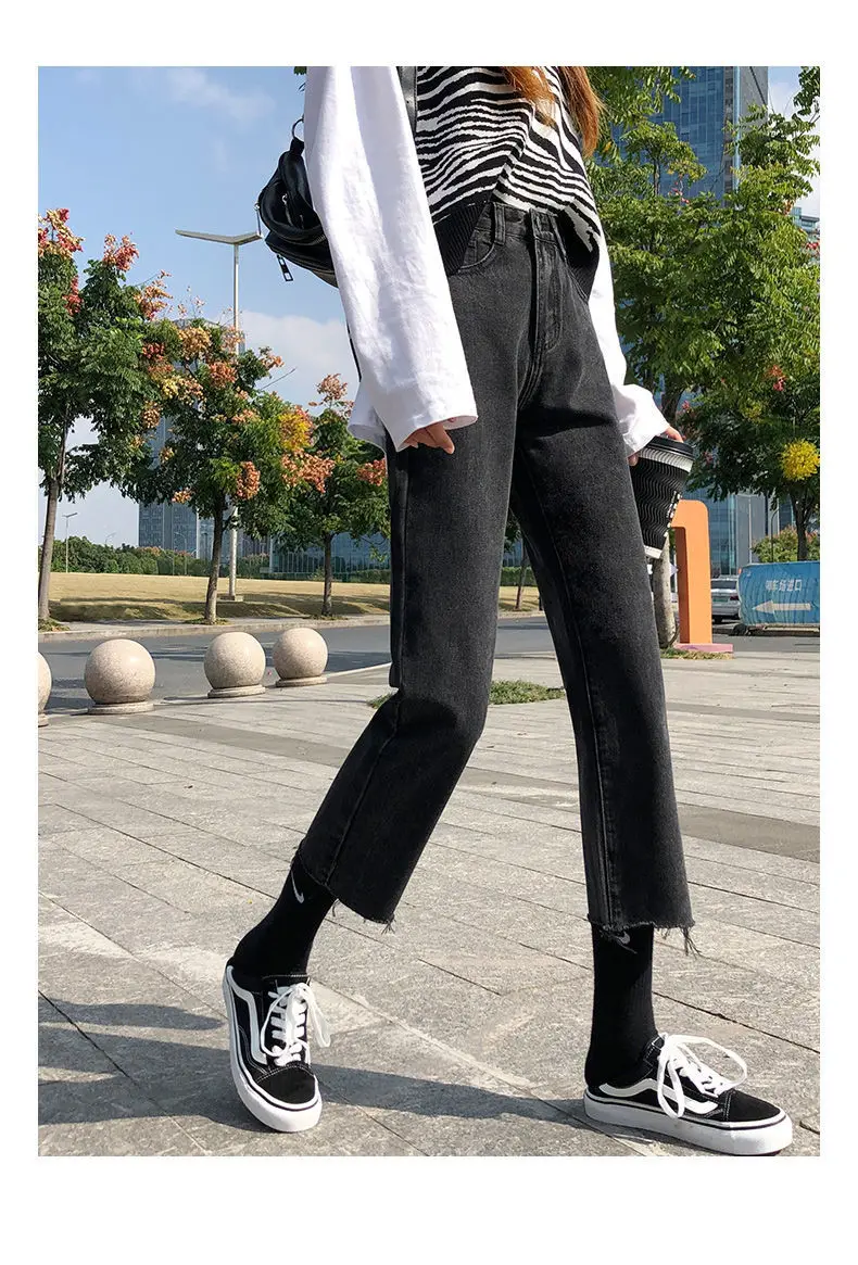 

Японские джинсы Harajuku Y2K 2000-х годов, женские термозимние теплые утепленные джинсы на флисовой подкладке, женская мода, винтажные ретро