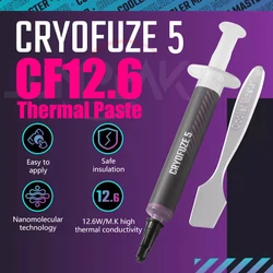 Cooler Master Cryofuze 5 CF12.6 Thermal Paste Heat Conduction Compound Grease For Computer PC Laptop CPU GPU Video Card Chips