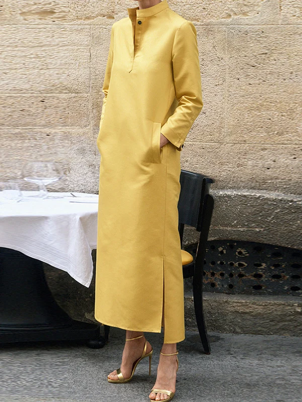 formal-straight-stand-collar-commuter-dresses-fashion-printed-milk-silk-leggings-summer-2019-no-brand-registered-trademark