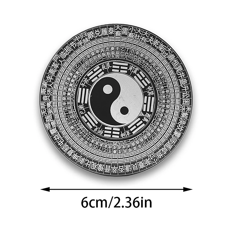 Chinese Tai Chi Bagua Rotatable Feng Shui Compass Luopan Professional Master Supplies Luck Bless Home Decoration Ornaments