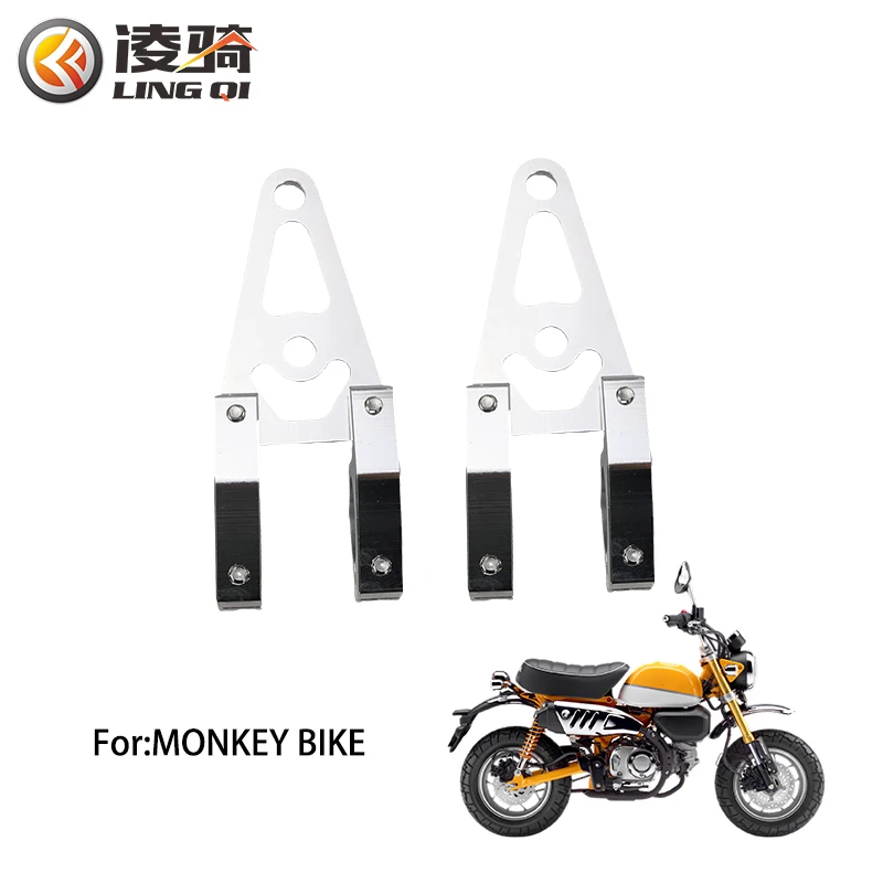 

LINGQI Headlight Bracket Mount Clamp Fork Tube Light Holder for Motorcycle Off Road Enduro Cafe Racer Universal Lighting Systems