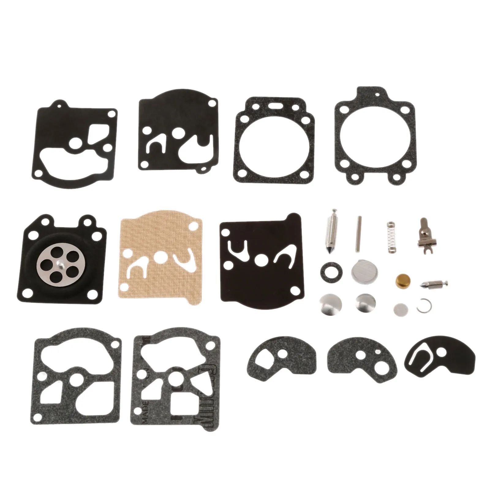 Carburetor Diaphragm Gasket Rebuild Repair Kit Fit for WALBRO K10-WAT WA & WT Series for Stihl 09, 010, 028, FS40, FS44, FS85