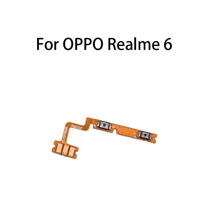 

Gefensi Mute Switch Управление кнопкой громкости Гибкий кабель для OPPO Realme 6/RMX2001