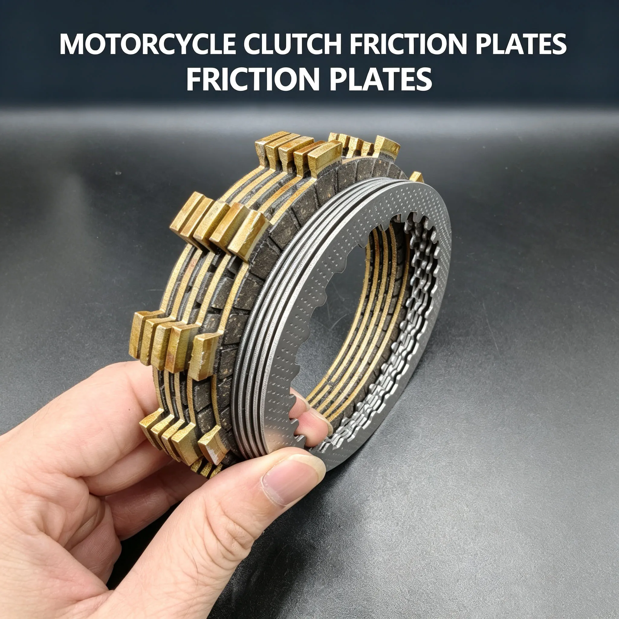 Clutch Friction Plate Discs Kit Fits Suzuki AX100R 1994 AX100T 1996 AX100V 1997 A100 A100-4 1988 A100 A100K 1989 A100 A100L 1990