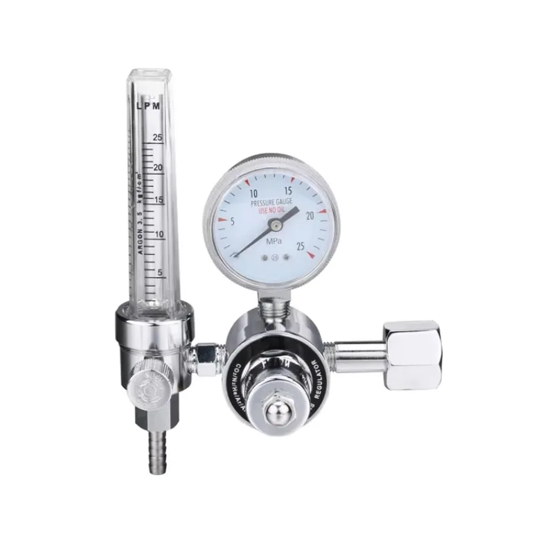 

Single Stage Construction Air CO2 Nitrogen Argon Regulator with Folwmeter