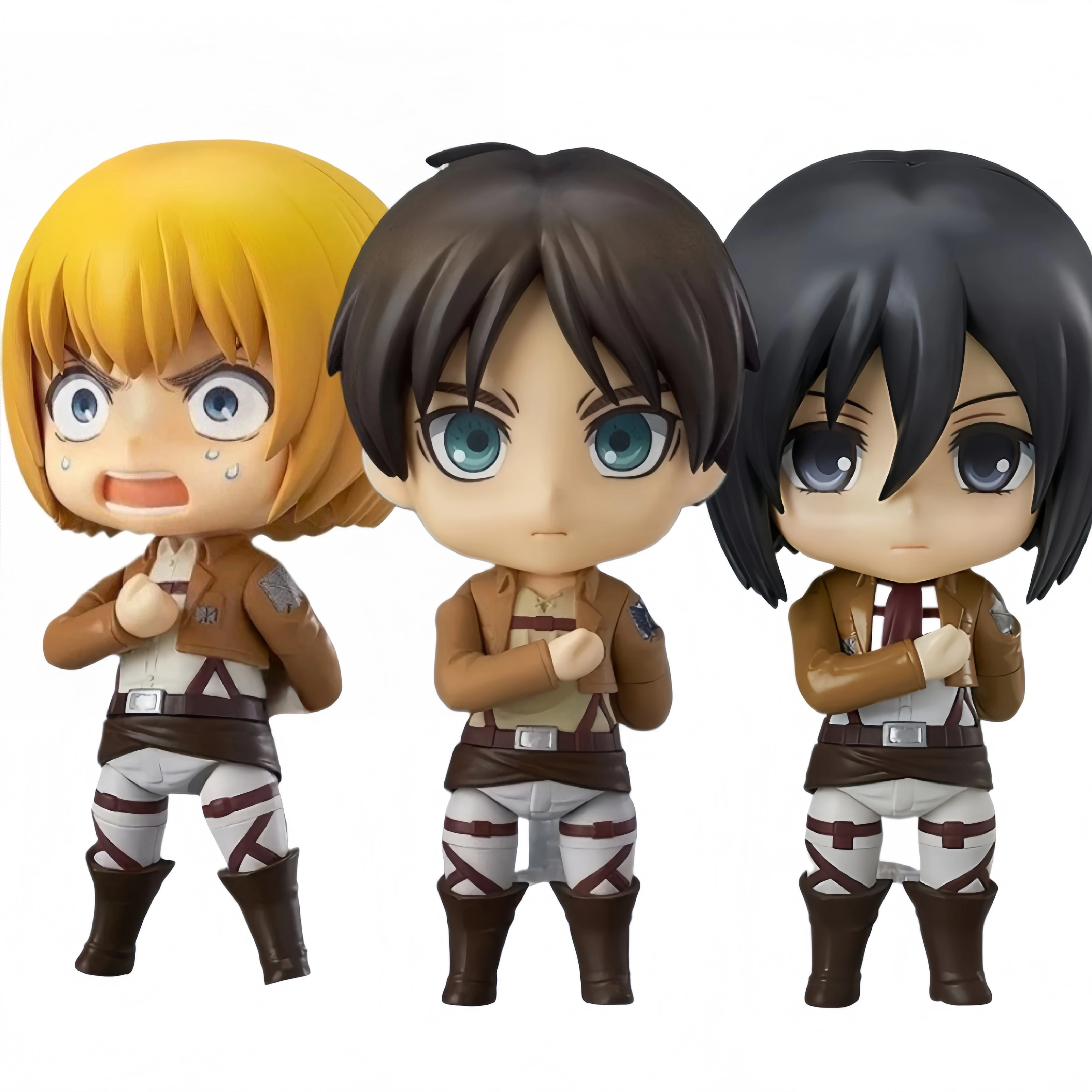 attack-on-titan-chibi-figure-eren-375-mikasa-365-armin-435-interchangeable-face-movable-action-figure-desktop-ornament-gift
