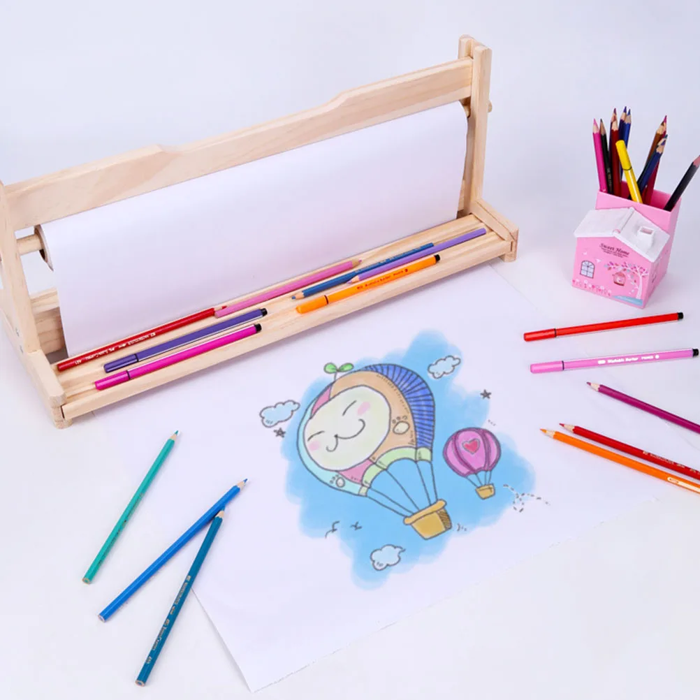 

3 Rolls Kids Graffiti Paper Drawing Sketch Painting Watercolor Marker Compatible Wood Pulp Eco Friendly for Children