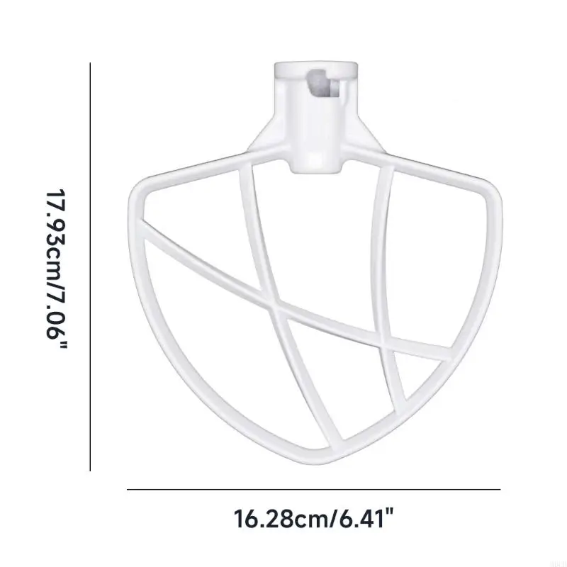 M6CB 코팅 된 평면 비터 믹서 믹서 패들 교체 5.5-6QT 스탠드 믹서 부품