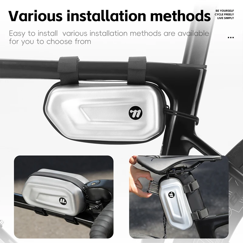 

Велосумка WEST BIKING 3D Hard Shell на верхнюю трубу рамы, водонепроницаемая, для инструментов, для MTB и шоссейных велосипедов, аксессуар для велоспорта