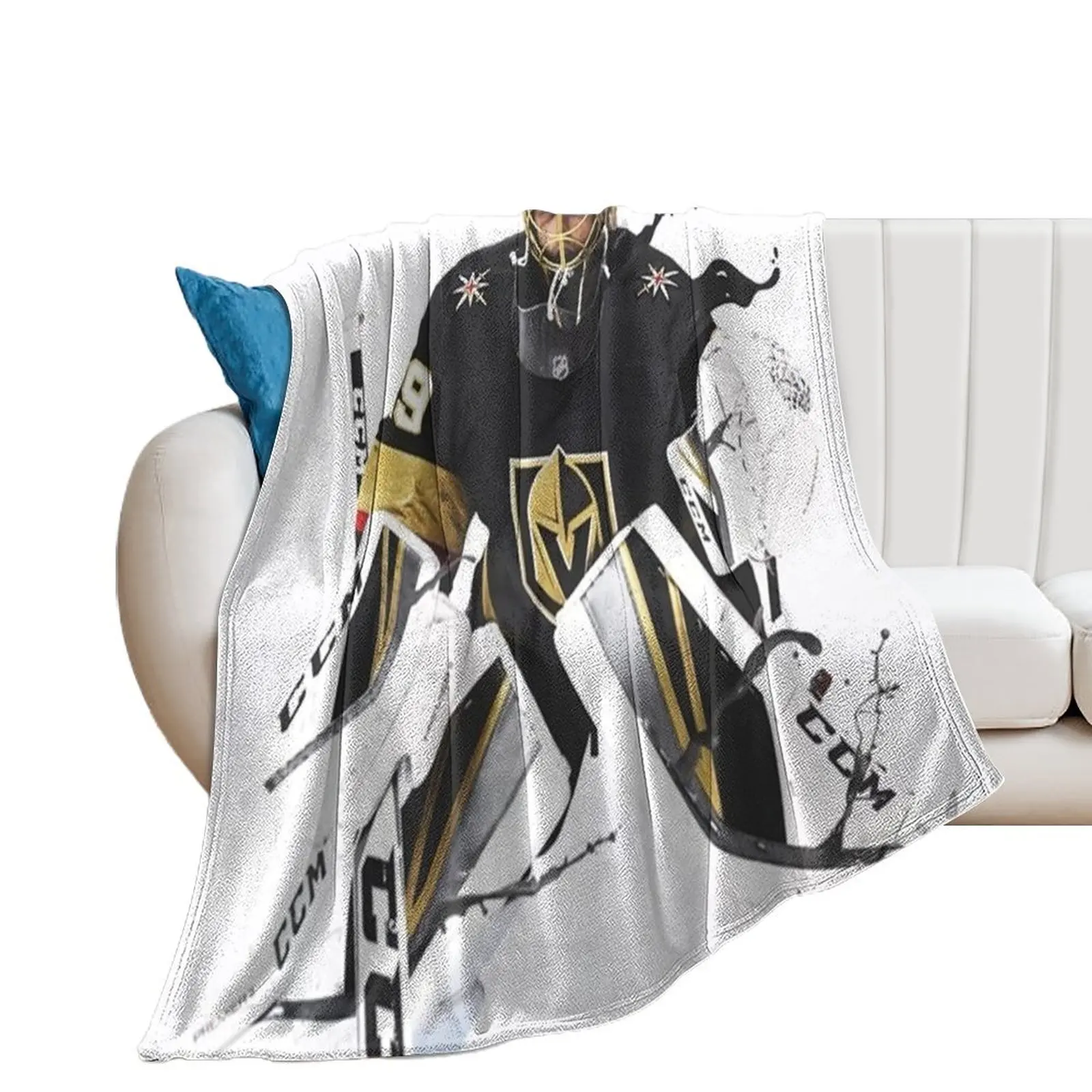 Marc-Andre Fleury Throw Blanket Quilt Luxury Throw Blankets