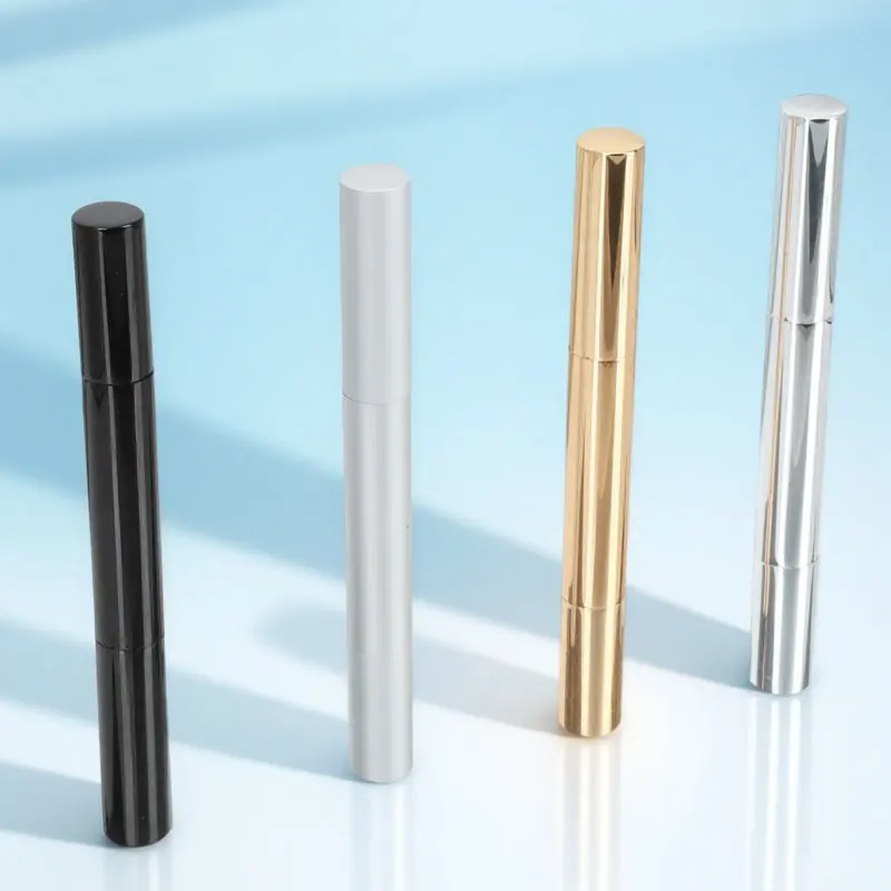 Set di 4 Contenitori per Liquidi: Tubetti per Sopracciglia, Penna per Olio Unghie, Porta Eyeliner, Tubetto Vuoto da Viaggio, Applicatore per Lucidalabbra