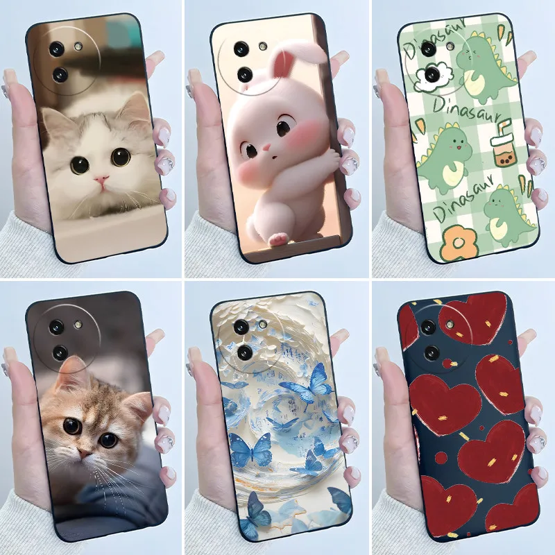 Cute Case For DooGee Note 59/Note59 Pro/Note 59 Pro+ Fundas Printing Shell Protective Cover Soft Silicone Cartoon Phone Casing