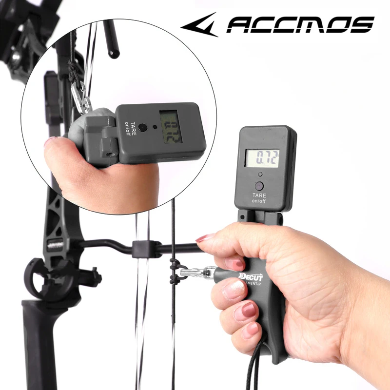 

Decut Palament-p Bow Weight Scale Durable and Sturdy Plastic Digital Bow Scale Hang Scale Bow Pounds Meter
