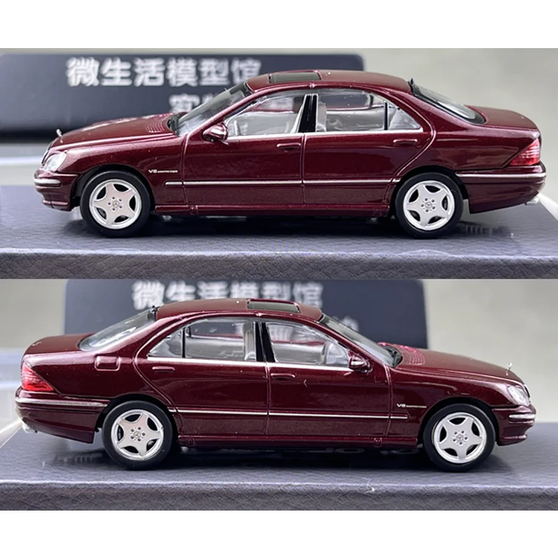 Tarmac Works 1/64 Mercedes Benz S55 AMG Legering Speelgoed Motorvoertuig Diecast Metaal Model Geschenken