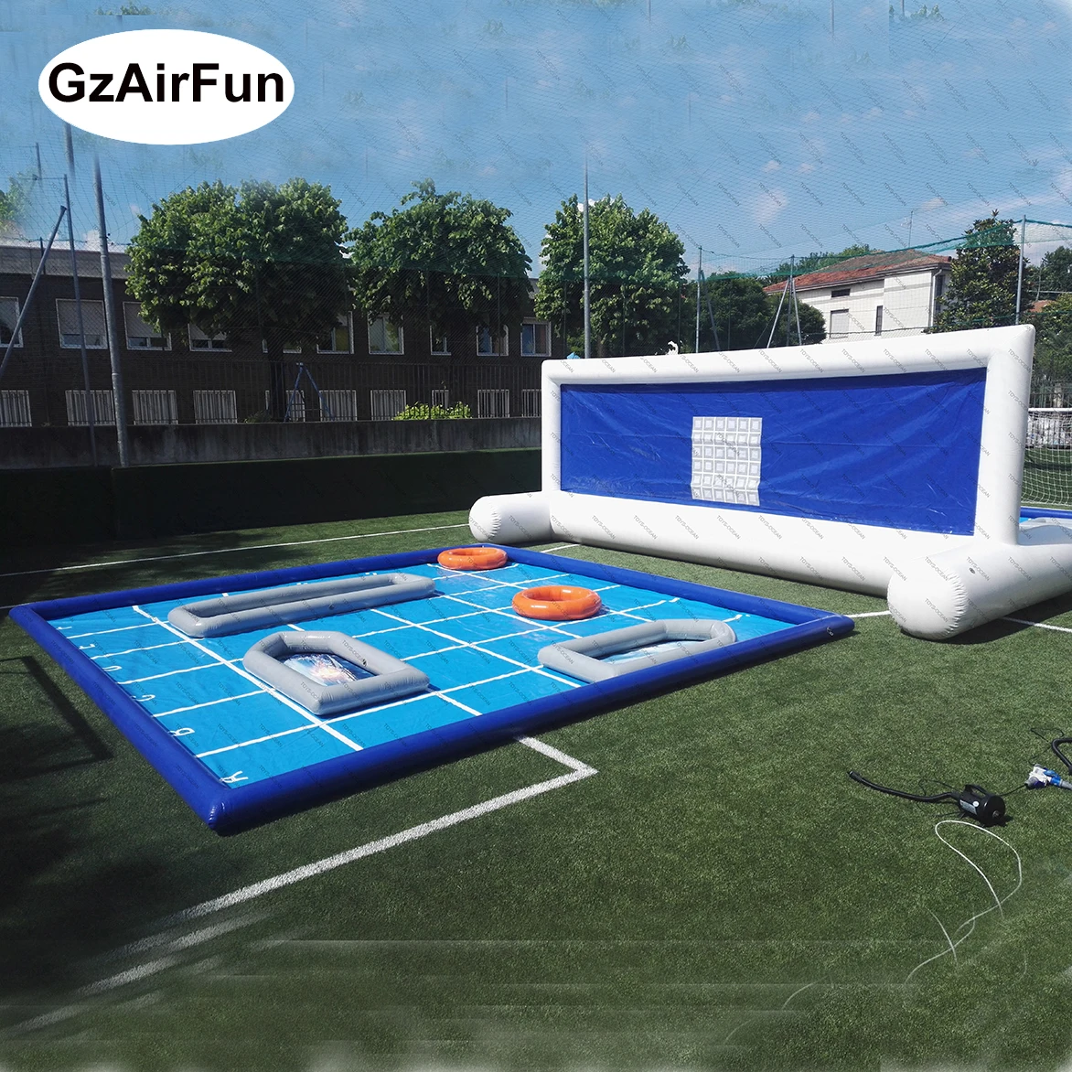 Factory Custom Outdoor Games Inflatable Interactive Games Kids Playground