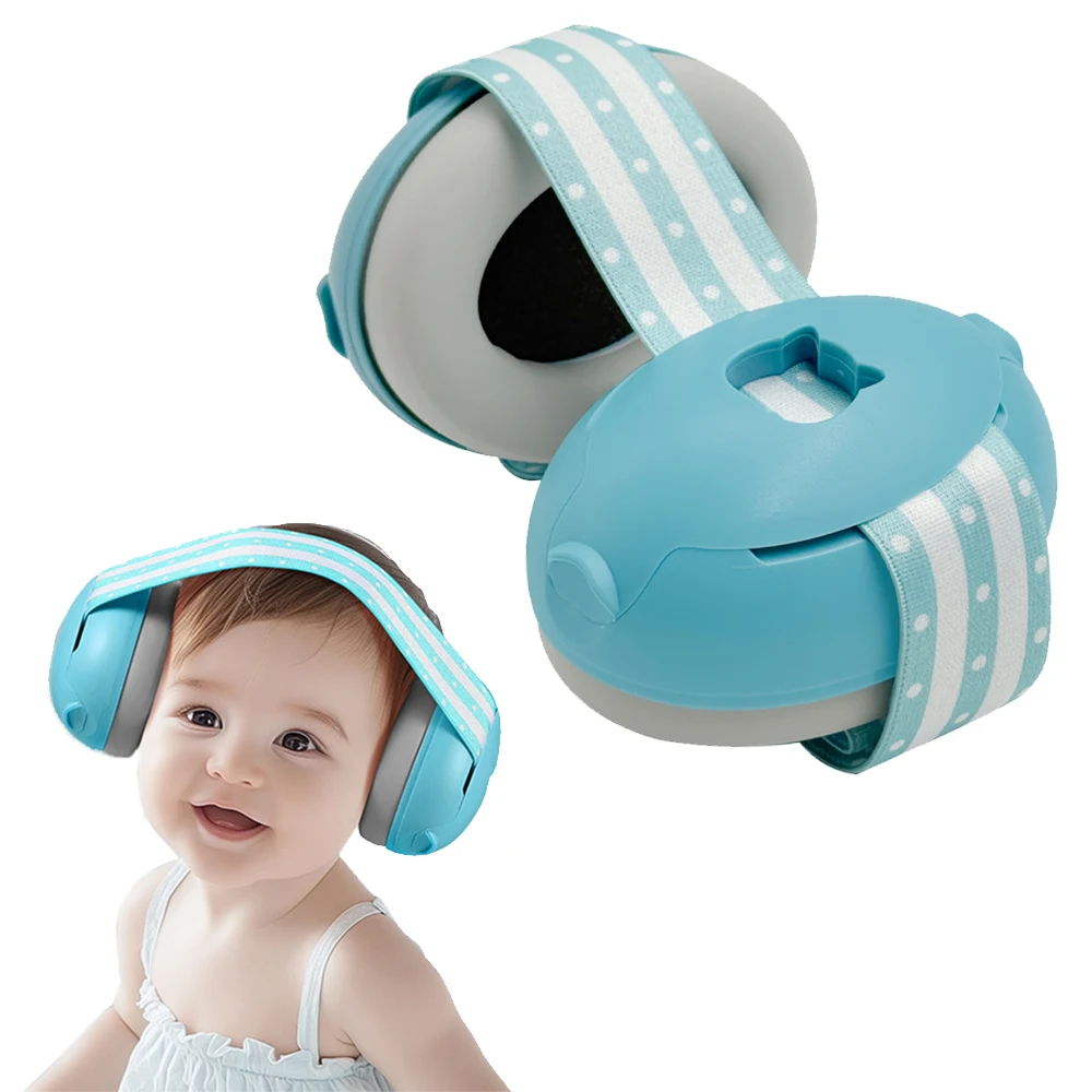 C10 Baby Earmuff Mini-headset Adjustable Noise-proof Ear Protection Kids' Outdoor Sleep and Airplane Anti-noise Earmuffs