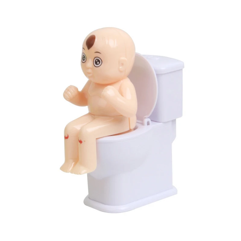 New Creative Water Squirt Pee Doll Squirt Joke Toy Toilet Pee Boy Water Spray Trick Toys Safe Interesting Birthday Gifts