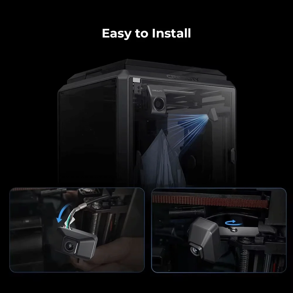 Creality For K1 Max K1 AI Camera 3D Printer Part HD Quality AI Detection Time-Lapse Filming Easy to Install