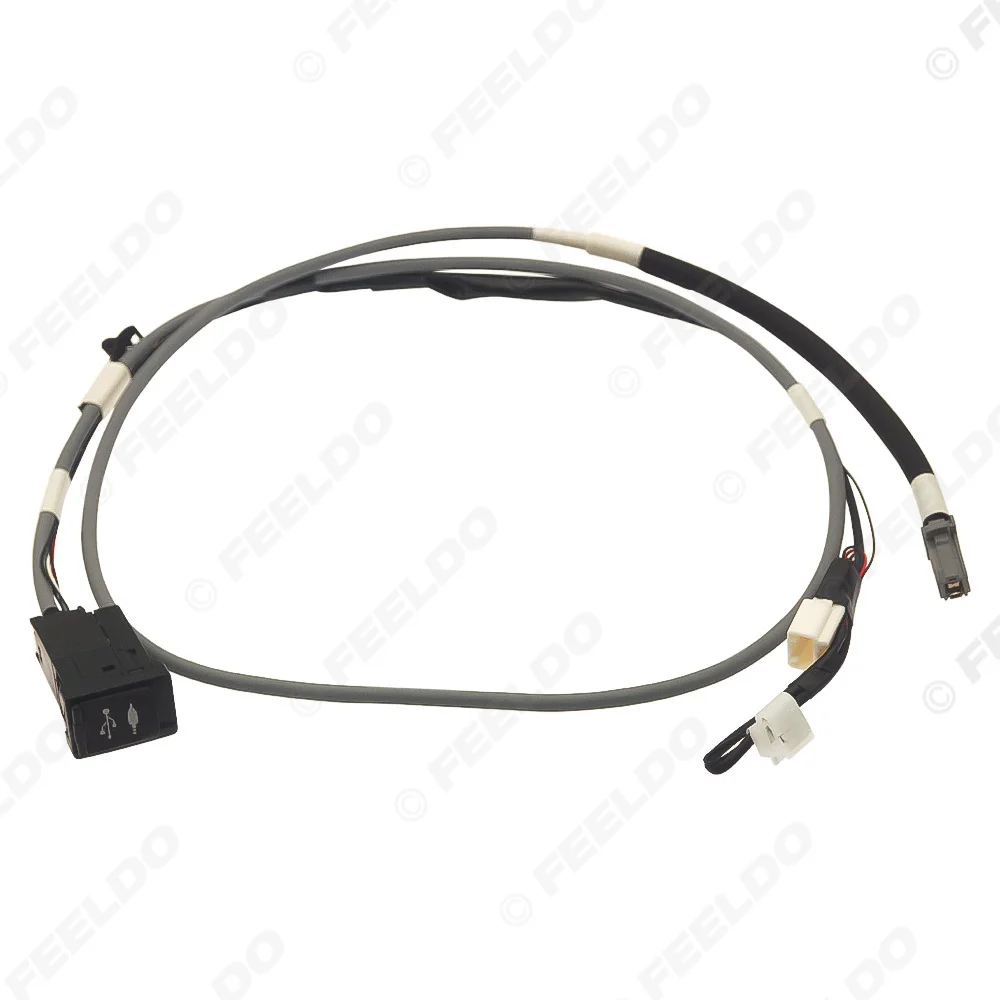 Car Audio USB AUX Interface Adapter for Toyota Corolla Camry Highlander Sienna RAV4 Prius AUX Cable