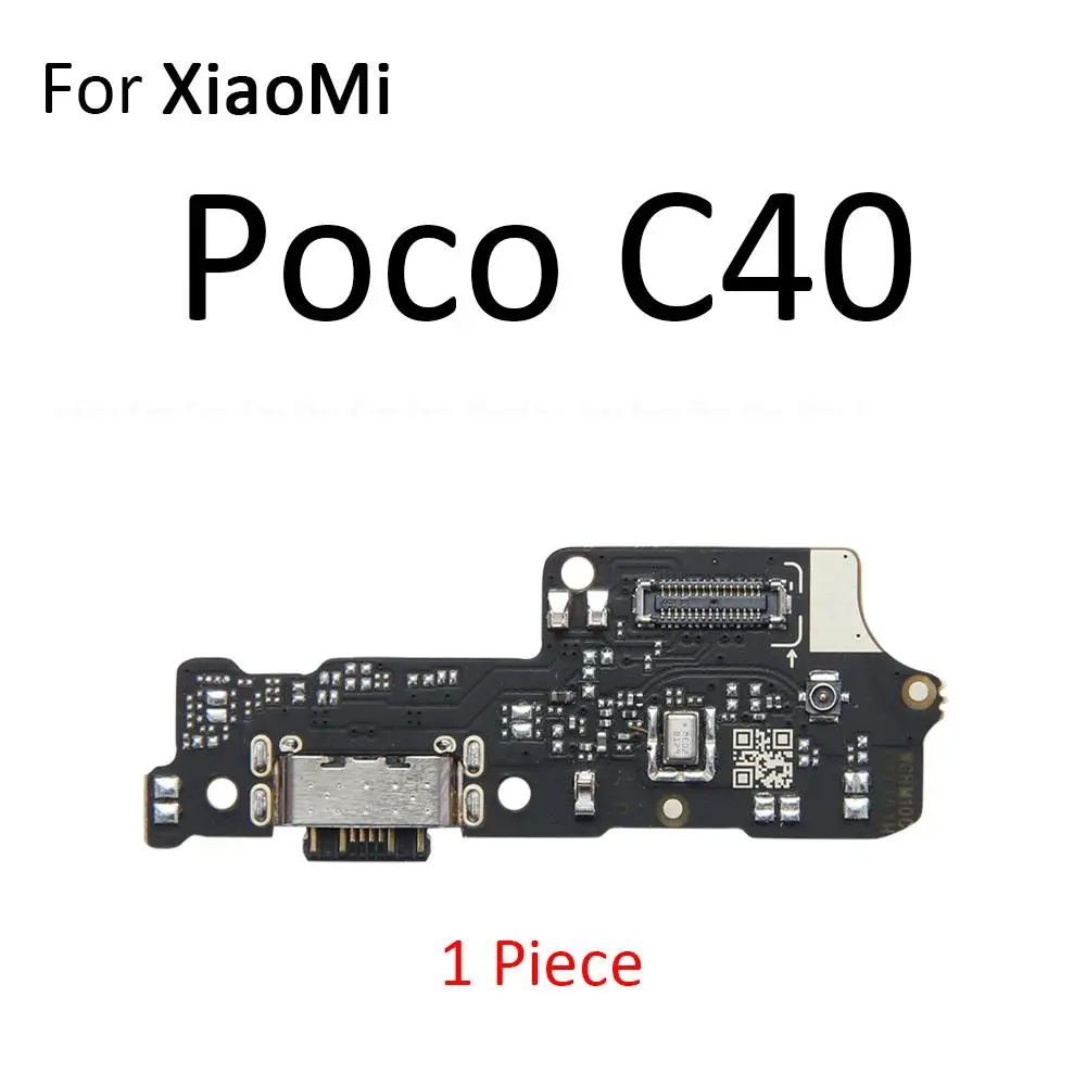 Ładowarka USB Dock Port Ładowania Płytka Flex Kabel Do Xiaomi Poco C31 C40 C50 C51 C55 F4 F5 M5 X2 X3 NFC X4 X5 Pro GT