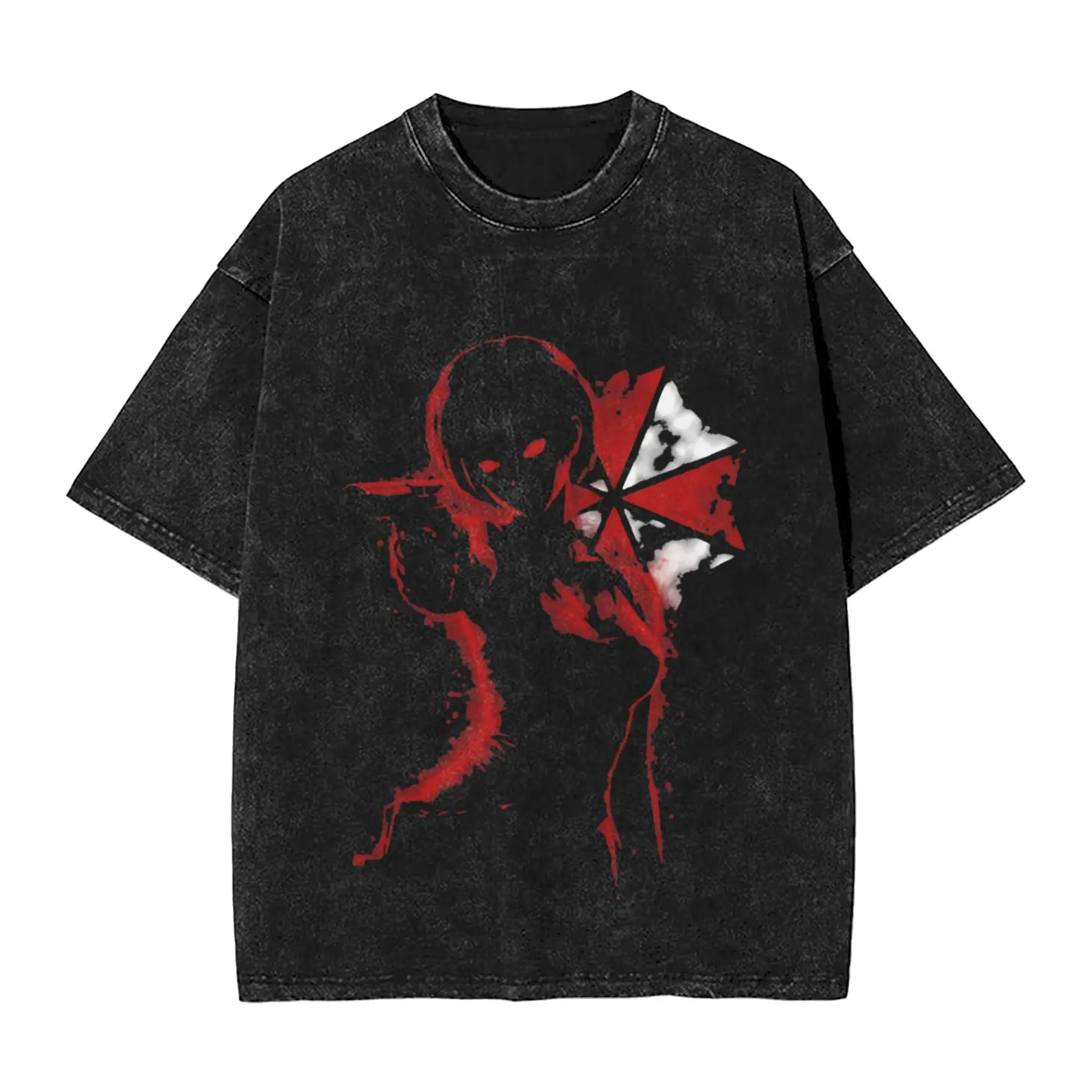 Men Women's T-Shirt Ada Wong Resident Evils Washed T Shirts Harajuku  Summer Tees Vintage Loose Cotton Clothes Gift Idea